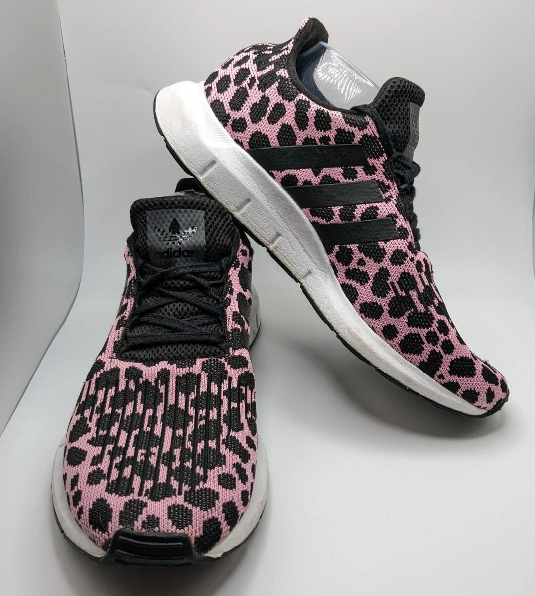 Pink cheetah deals adidas