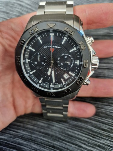 Swiss legend 16199 mens watch. New without Box New battery RRP £800+ - 第 1/7 張圖片
