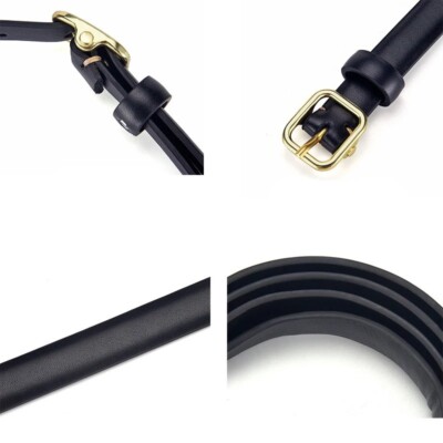 Women Square Buckle Pu Leather Belt Fashion Soft For Jeans  display picture 1