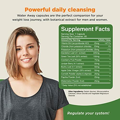 Natural Water Pills - Reduce Excess Water - Weight Loss Appetite Suppressant - Bild 7 von 9
