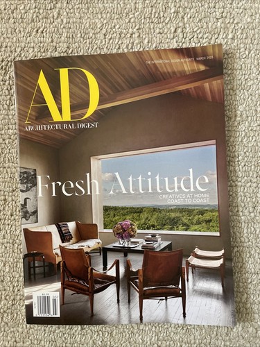 Architectural Digest March 2025: Fresh Attitude Creatives At Home Coast To Coast - Picture 1 of 6