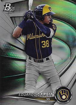 Bowman Platinum Top Prospects 2022 #top-88 Eduardo Garcia BRWERS - Imagen 1 de 2
