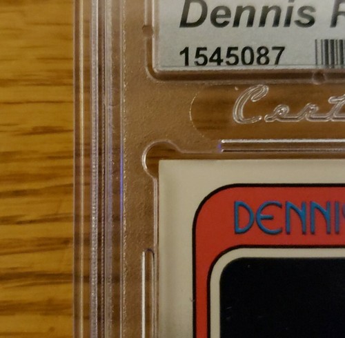 1988 - 1989 Fleer Dennis Rodman RC NEUWERTIG 9 ROOKIE LAST DANCE Rookie Card Kolben - Bild 3 von 10