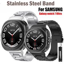 Stainless Steel Metal Watch Band Tool for Samsung Galaxy Watch Ultra 47MM Strap