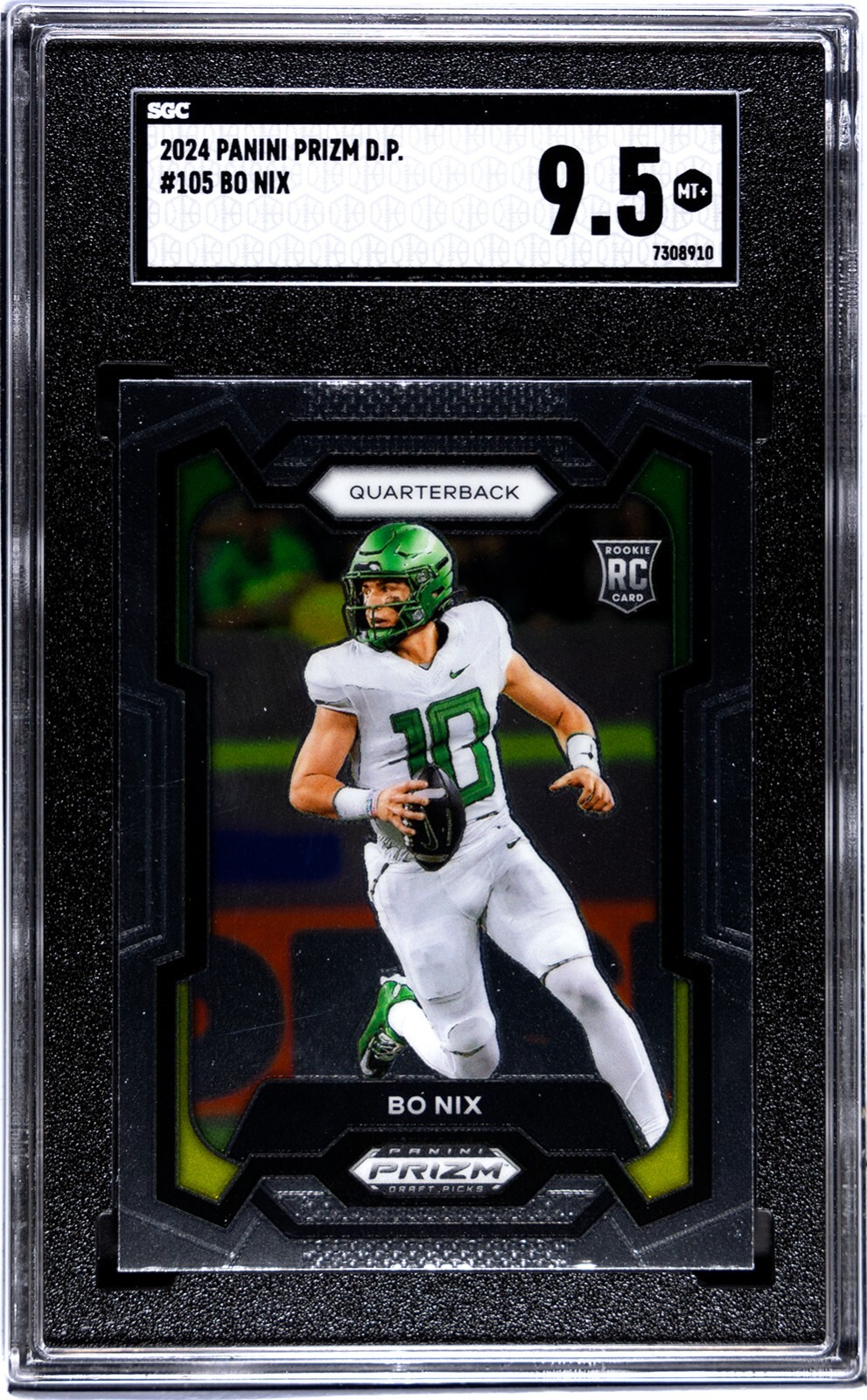 2024 Panini  Prizm DP #105 Bo Nix Rookie SGC 9.5 RC