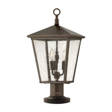 Lampe Lumière de Trajet Borne Lumineuse Jardin Lanterne Regentschaftsbronze