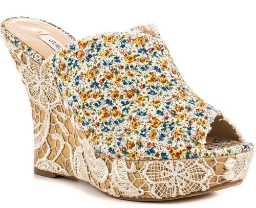guess shoes wedges