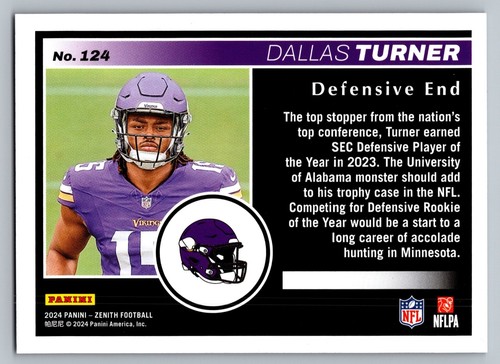 2024 Panini Zenith Football Retail Base 1-200 Pick your card - Picture 219 of 277