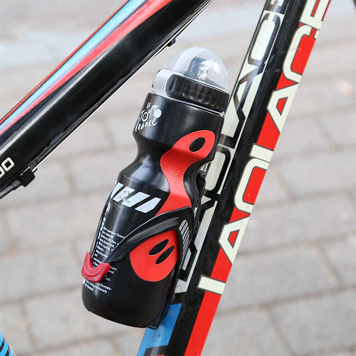 650ML Mountain Bike Bicycle Cycling Water Drink Bottle and Holder Cage