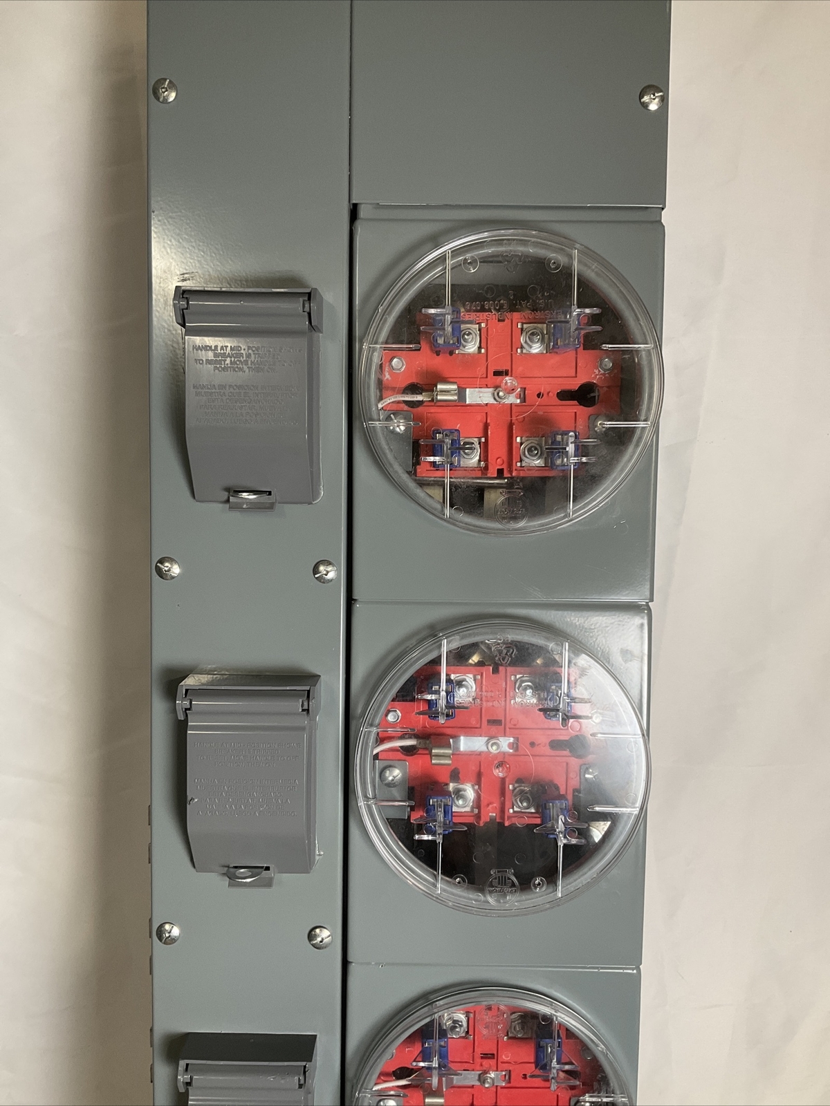 SQUARE D EZM316-125 EZ METER BANK DEVICE 125AMP - 6 POSITIONS | eBay