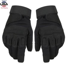 Men Women Tactical Full Finger Gloves Army Military Hunting Combat Shooting Gear