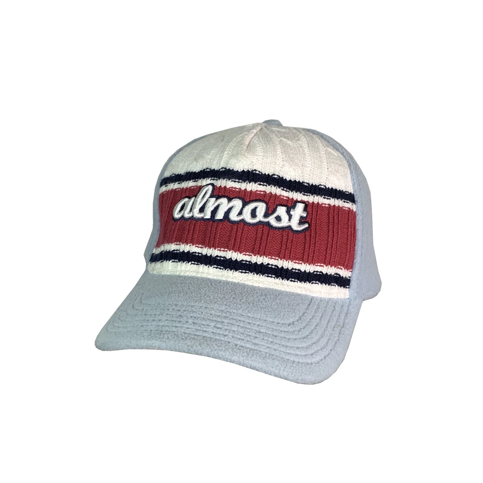 Almost Skateboards Knitted Fleece Cap Blue Hat