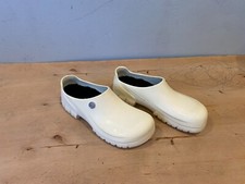 Men's Birkenstock 640 PU clog , White Polyurethane / Synthetic , Sz 43 / US 10