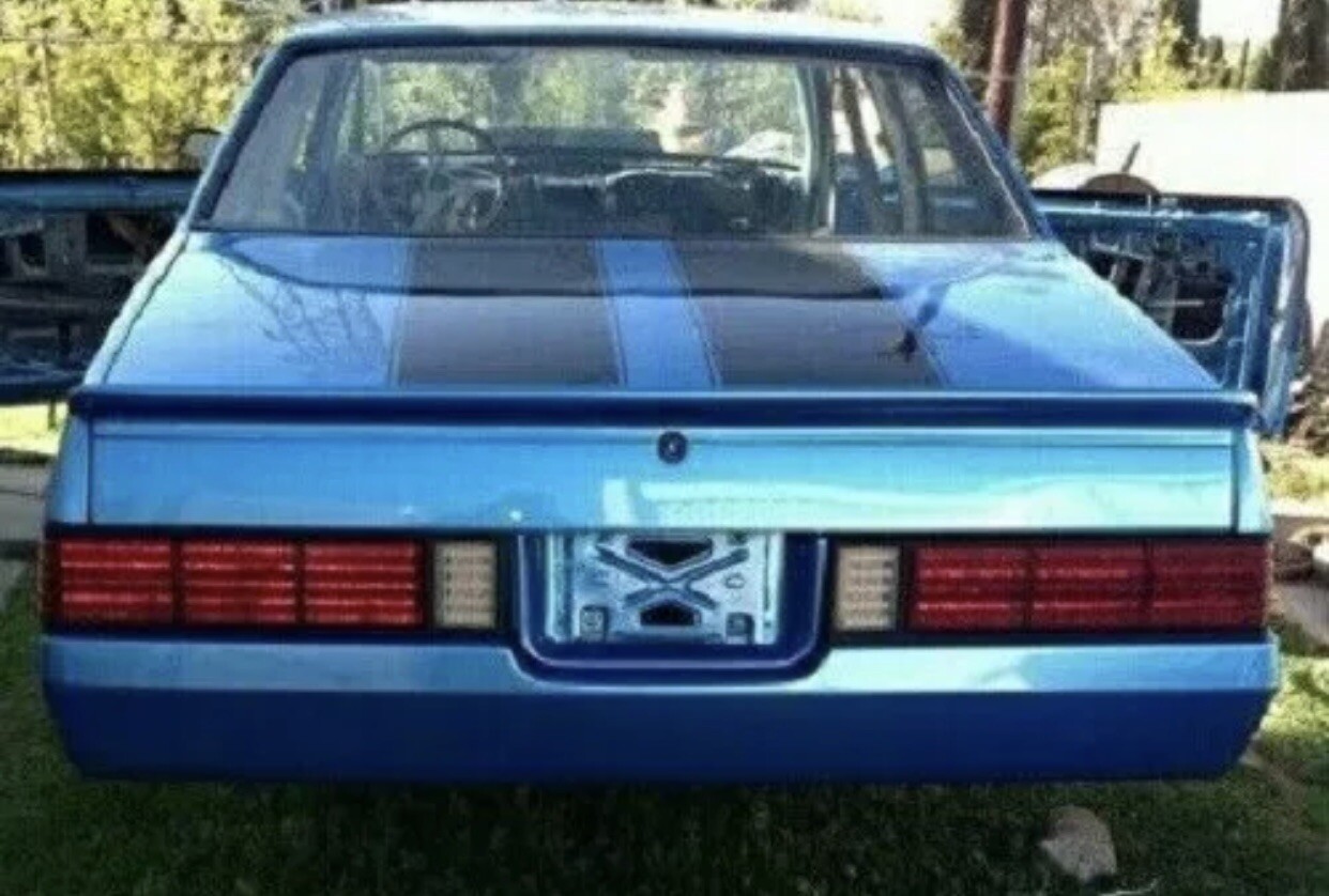 FITS: 1978-1983 CHEVY MALIBU FIBERGLASS TRUNK SPOILER WING LIP WIND DEFLECTOR