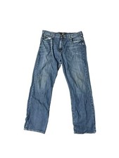 Lucky Brand Jeans Men's 40x33 181 Relaxed Baggy Grunge Skater Y2K Faded Blue