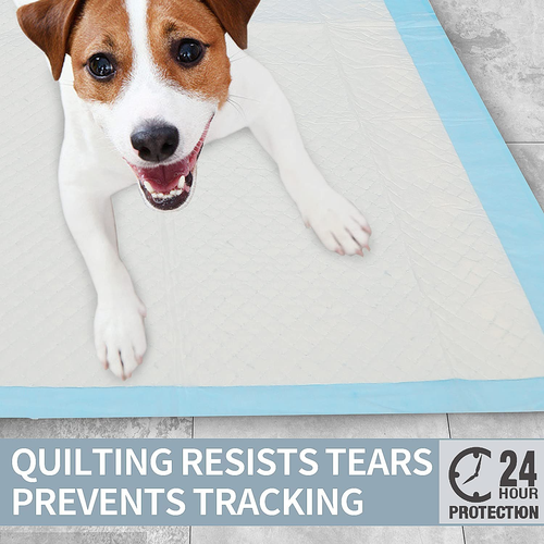 Puppy Pee Pads 22" x 23" - 100 Count Super Absorbent Dog Training Pads - Picture 6 of 16