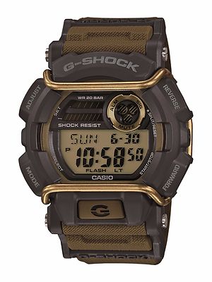 Casio G-SHOCK GD400-9 Face Protector Flash Alert Green Digital