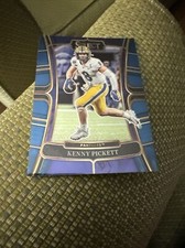 2023 Panini Select #39 Kenny Pickett Draft Picks Blue Retail Pitt Panthers NCAA