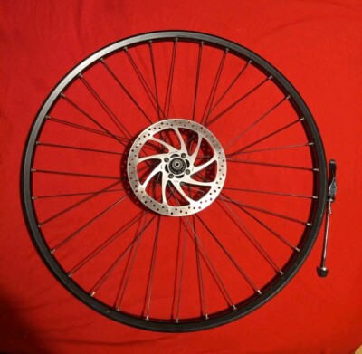 Cannondale 26'' CODA Expert Vorderrad 4 Bolzen Rotor Scheibenbremse QR Schnellspanner