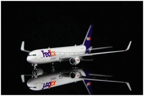 1:400 Phoenix FedEx BOEING 767-300ER Aircraft Diecast Airplane Plane Model - Picture 6 of 12