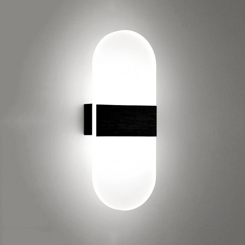 LUMINTURS Dimmable/N 6W LED Light Fixture SMD 5730 Wall Lamp Brushed Surface Mounted Aisle