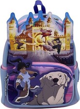 Loungefly Legend of Korra Team Korra Womens Double Strap Shoulder Bag Purse, Mul