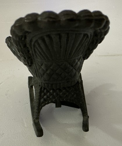 Vtg Miniature Die Cast Metal Pencil Sharpener Lot of 5 Piano Rocking Chair Mill - Picture 9 of 24