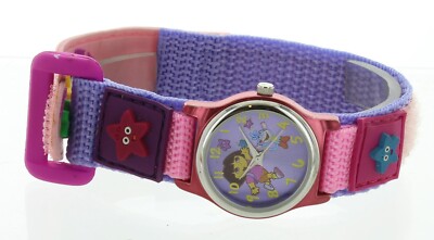 New Dora The Explorer Women Girl Wrist Watch Multi Color Band DTE304 no box