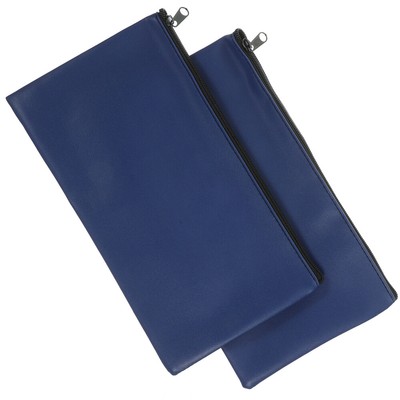 Borse Per Denaro Con Cerniera - 6 Pezzi, 27.9x15.2cm, In PU, Per Contanti, Monete E Documenti - Foto 2