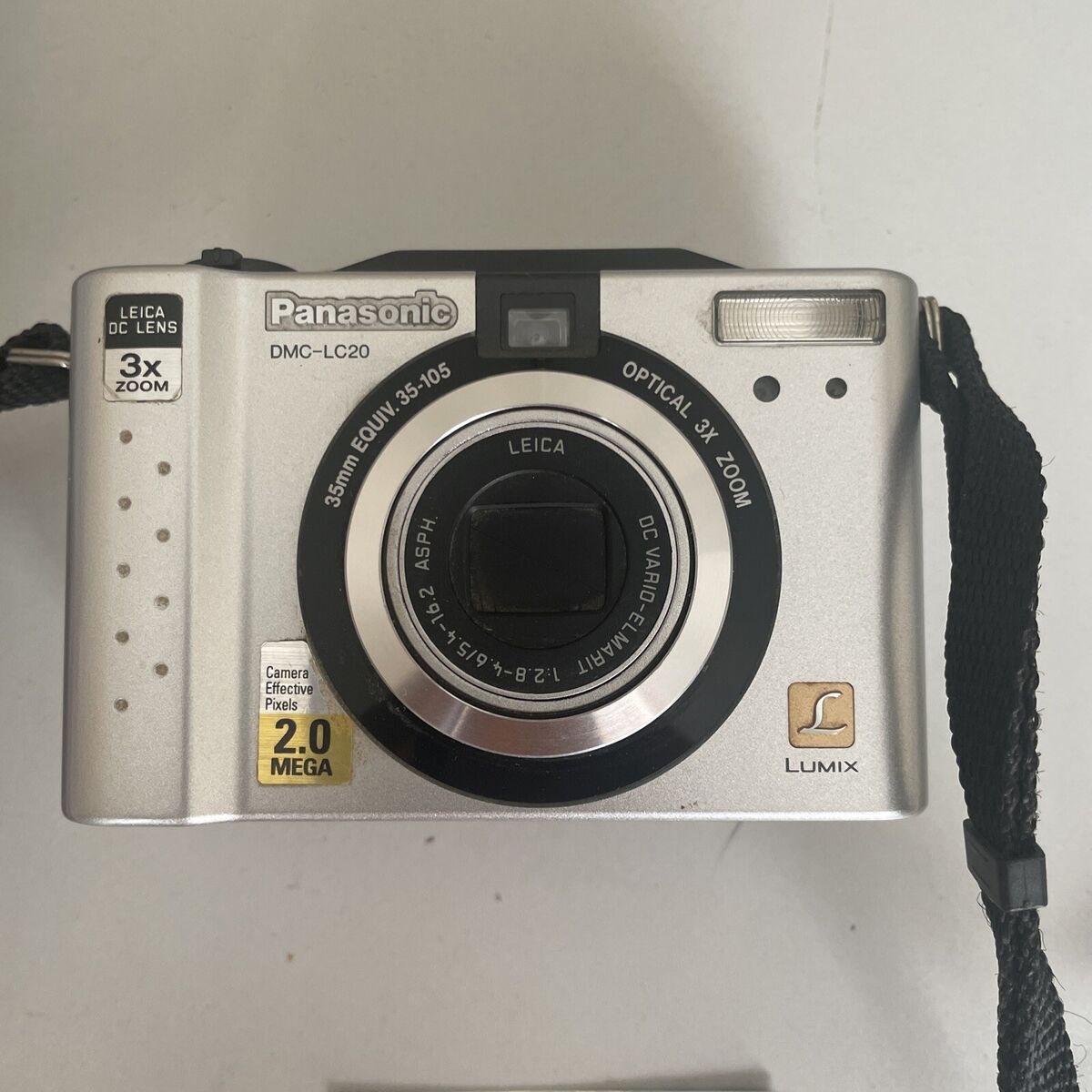 Panasonic Lumix DMC-LC20 2.0 Megapixel Digital Camera FOR Panasonic Lumix DMC-LC20 2.0 Megapixel Digital Camera FOR
