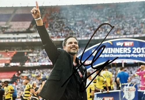 DAVID WAGNER HAND SIGNED 6X4 HUDDERSFIELD TOWN PHOTO 2