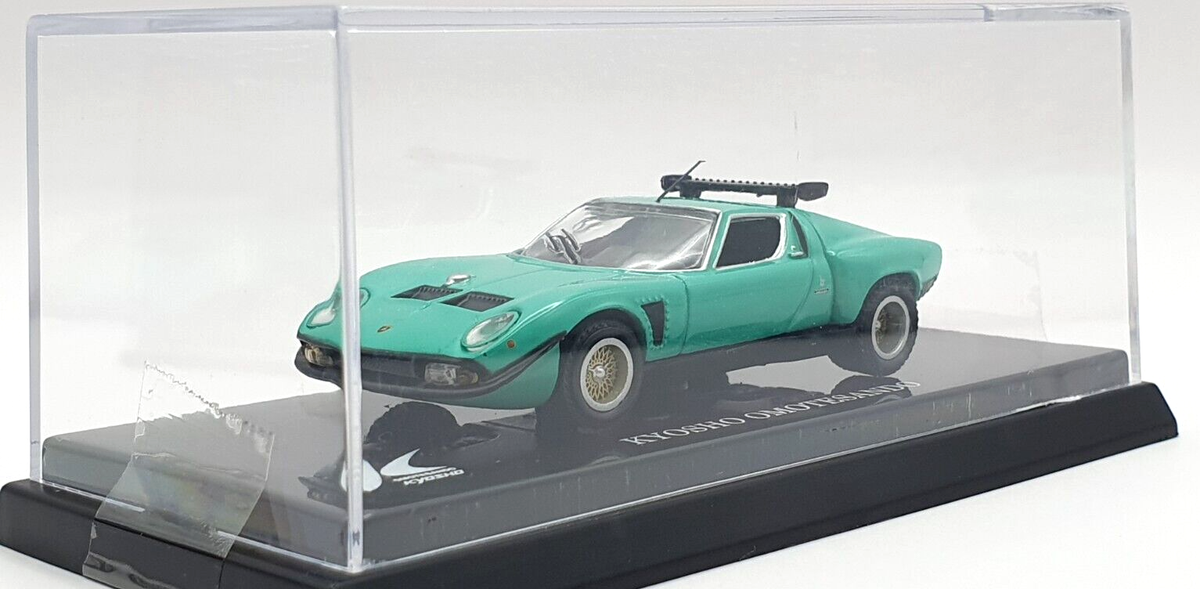 1/64 Kyosho Omotesando LAMBORGHINI MIURA JOTA SVR TURQUOISE