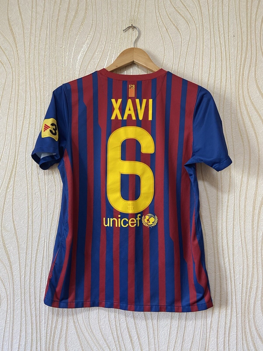FC Barcelona 2011ユニフォーム Rare FC Barcelona 2011-2012 Home Football Jersey #8 Iniesta