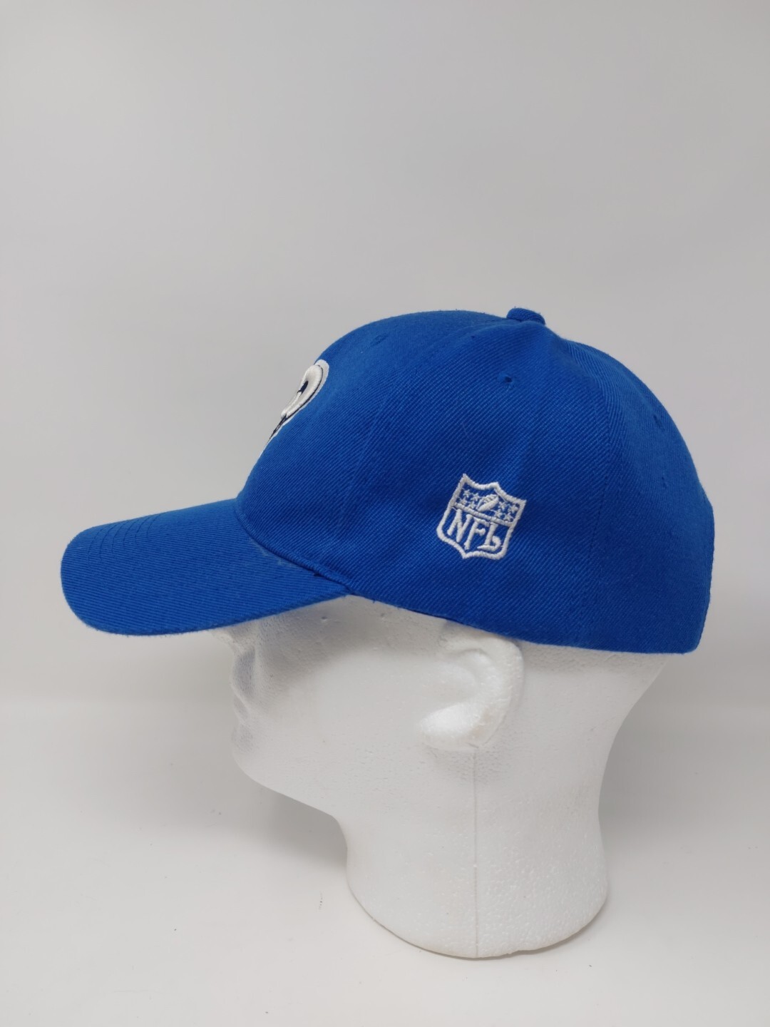 LA Rams Strap Back Hat Adjustable Cap - image 3