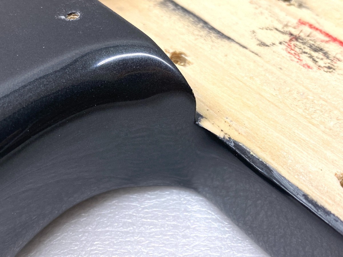 TINY CRACK! Fender Squier Affinity JAG BASS BODY Charcoal