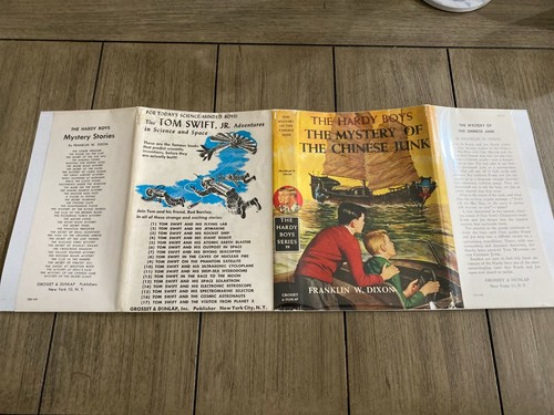 HARDY BOYS #39: MYSTERY OF THE CHINESE JUNK by Franklin W. Dixon 1962A Printing - Picture 7 of 12