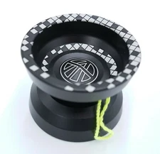 Unresponsive YoYo Professional Trick Magic CNC Yo-Yo Anodized Metal Black Matrix