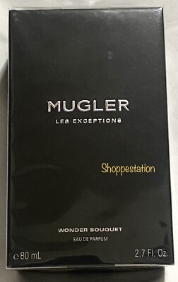 Mugler Les Exceptions Wonder Bouquet Eau de Parfum 2.7oz / 80ml Sealed & RARE