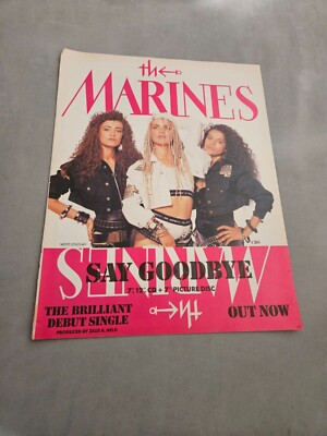 TPEEP154 MAGAZINE ADVERT 11X8'' THE MARINES - SAY GOODBYE 