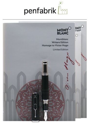 MONTBLANC - Writers Edition - Homage to Victor Hugo - Fountain Pen 125510 New - Picture 1 of 10