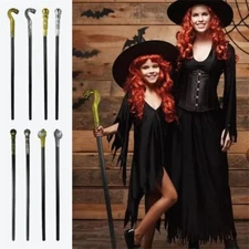 Costumes Walking Cane Halloween Walking Stick Cosplay Party Props Adult Child