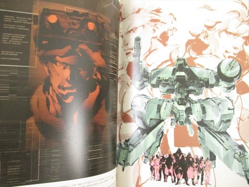 METAL GEAR SOLID Ver. 1.5 YOJI SHINKAWA w/Poster Art Works PS2 Fan Book 2004 SB - Picture 9 of 16