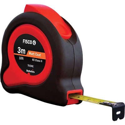 FISCO HULTAFORS Hultafors Fisco 3m 10ft TUF-LOK HI-Viz Metric/Imperial Tape Measure, HUL367013