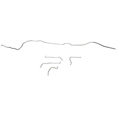 1971-72 Pontiac GTO Hardtop Vapor Fuel Line Steel-AEM7101OM