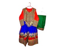 afghan dress for women  Large size Cultural handmade outfit ,