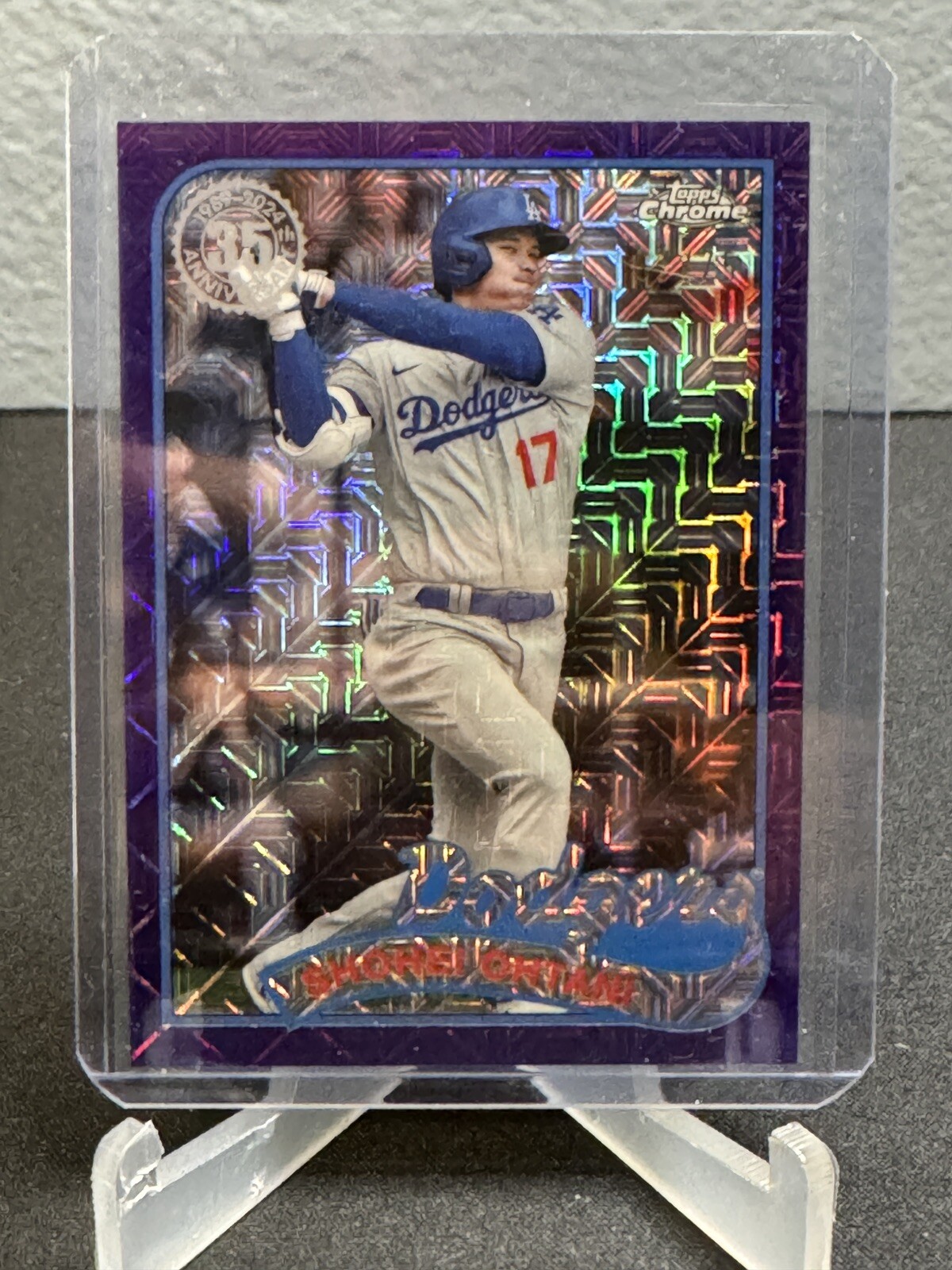 2024 TOPPS SERIES 2 SILVER PACK SHOHEI OHTANI DODGERS PURPLE MOJO /75
