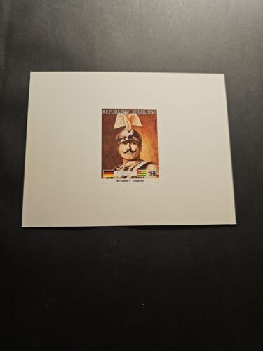 Stamp Togo Deluxe Proof Germano Togolese Friendship No. 1119 New ** MNH - 第 1/2 張圖片