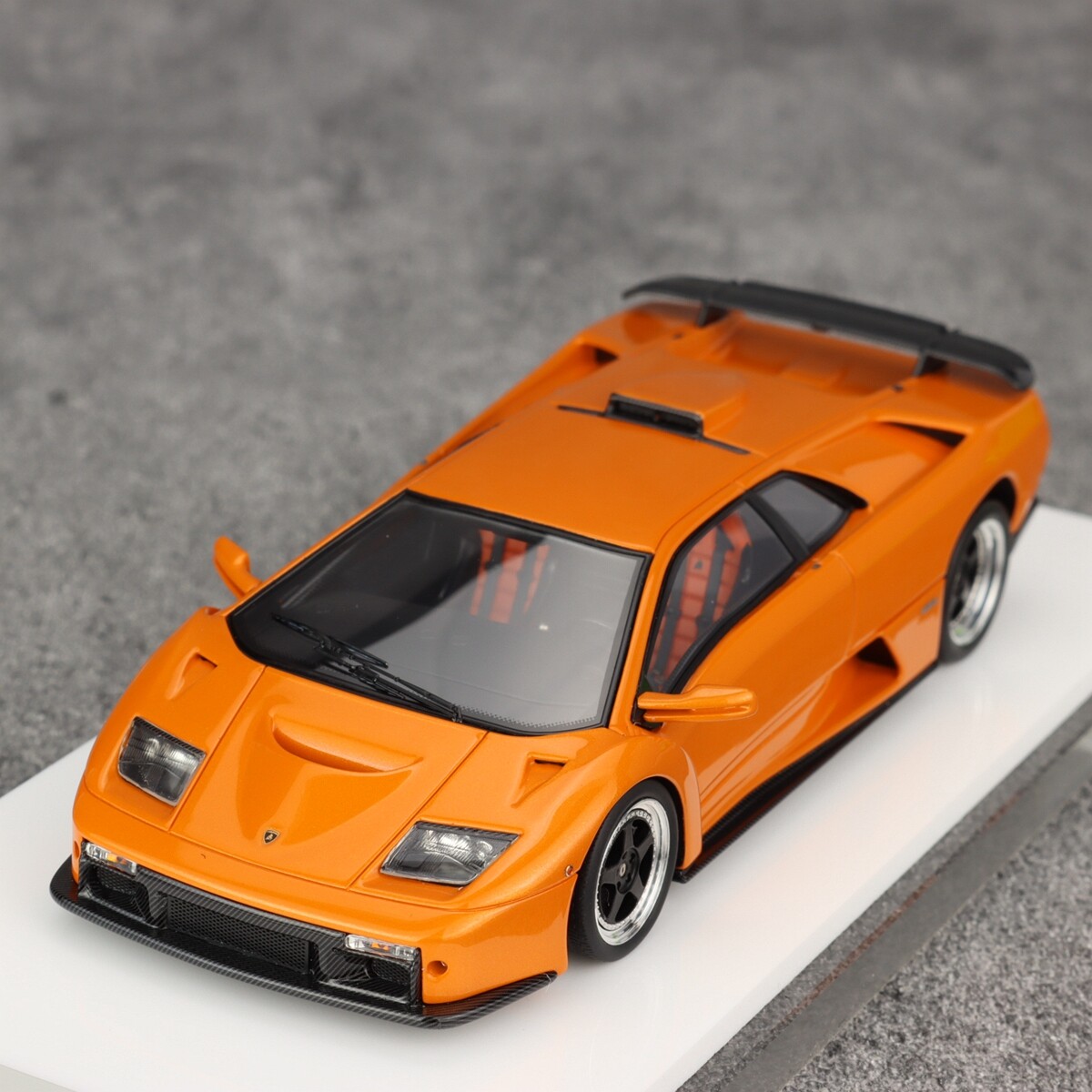 Make Up 1:43 Diecast Car Model Lamborghini Diablo GT 1999 Arancio