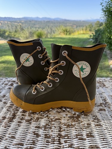 Stivali Converse donna Outsider Chuck Taylor All Star in faggio HI taglia 7,5 - Foto 2 di 8
