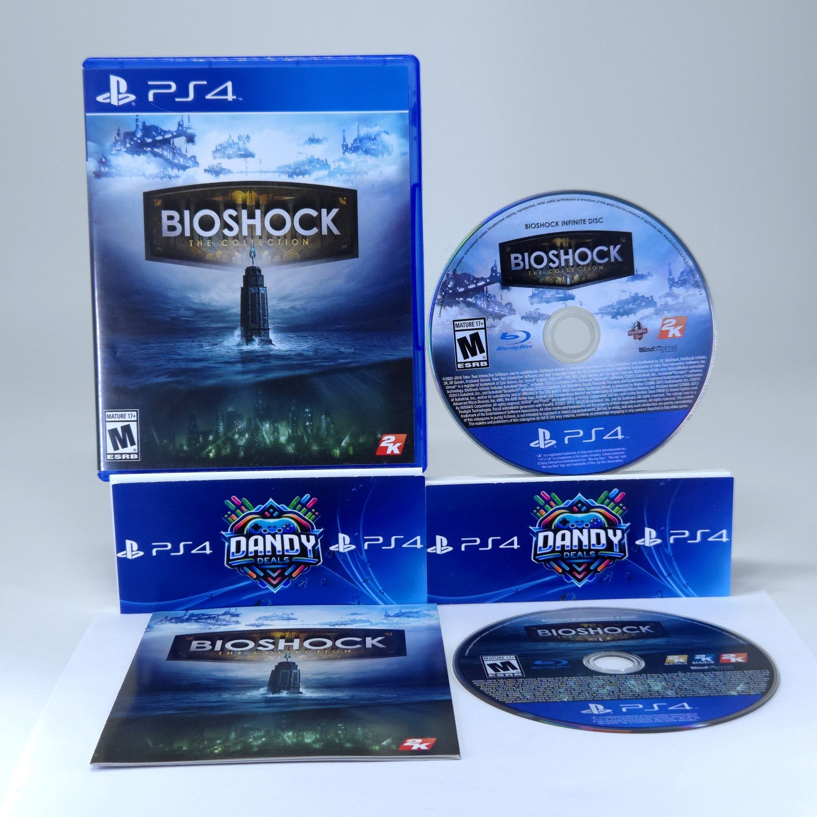 BioShock The Collection PS4 - Version Française Remasterisée Avec Tous Les DLC